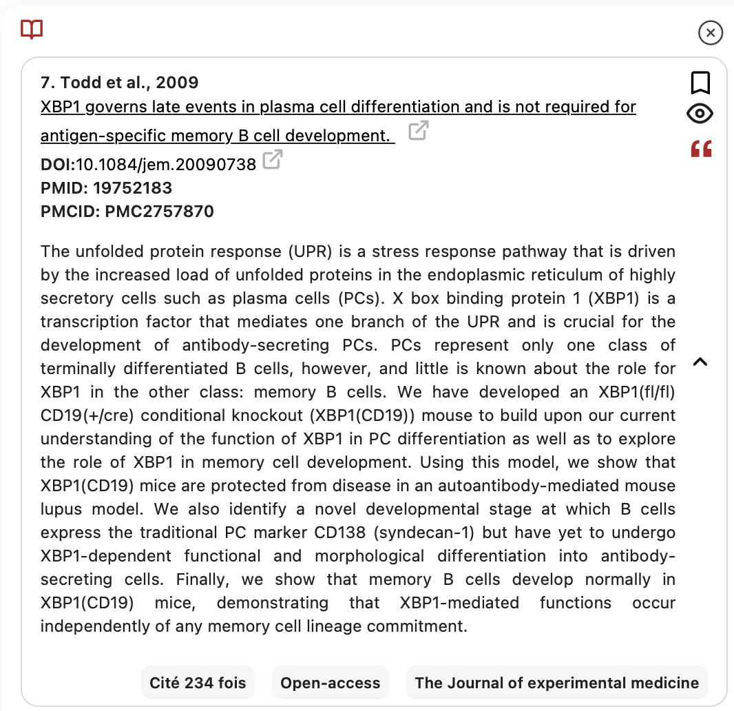 Ajouter un PDF à votre espace de travail depuis les résultats de Charlie