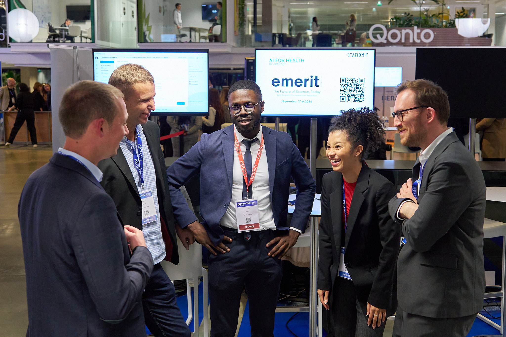 L'équipe Emerit Science au complet